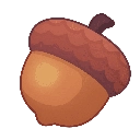 Gnawed Acorn