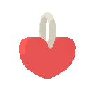 Heartloop Earring