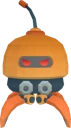 Hermit Robot Red